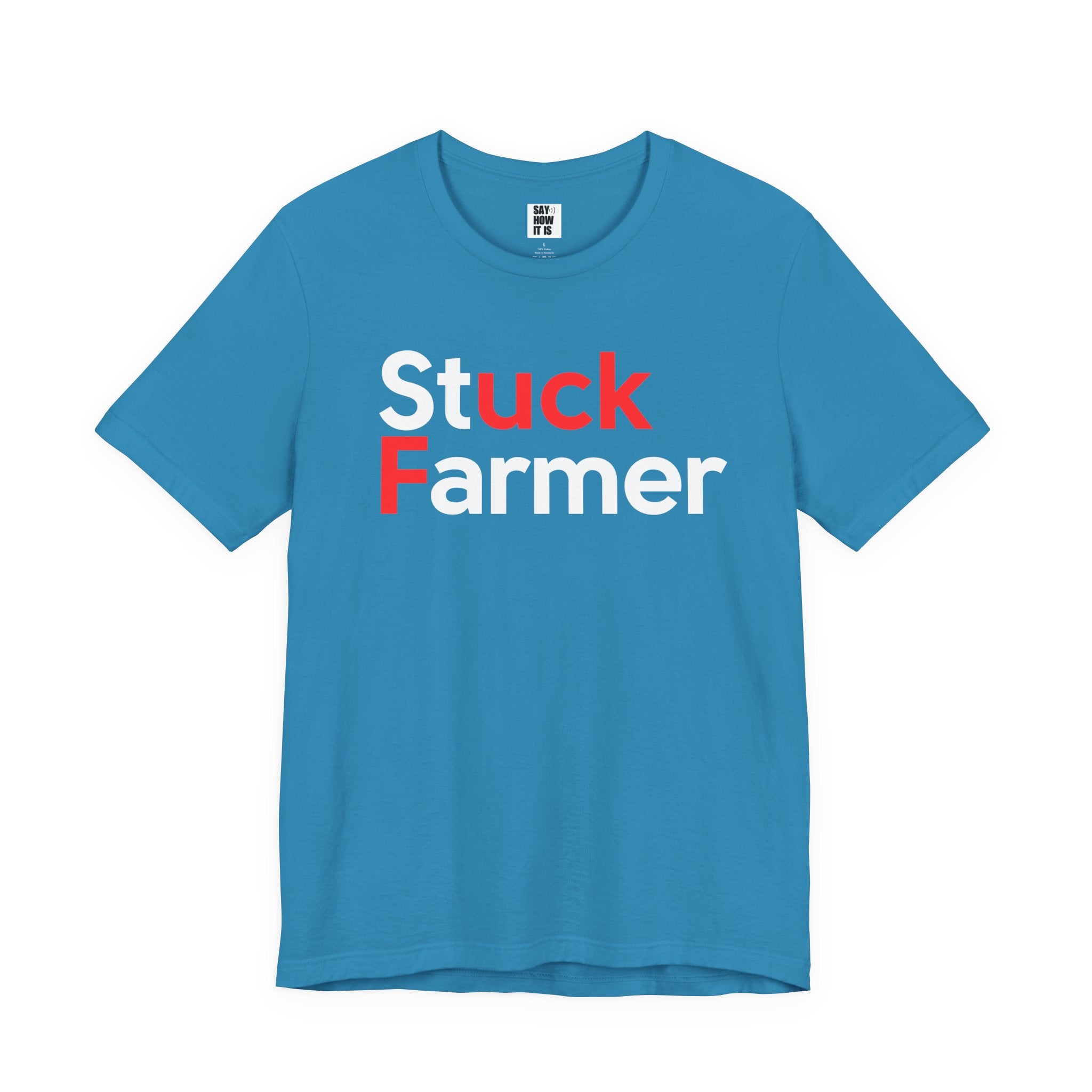 Stuck Farmer  - Unisex Tee t-shirt