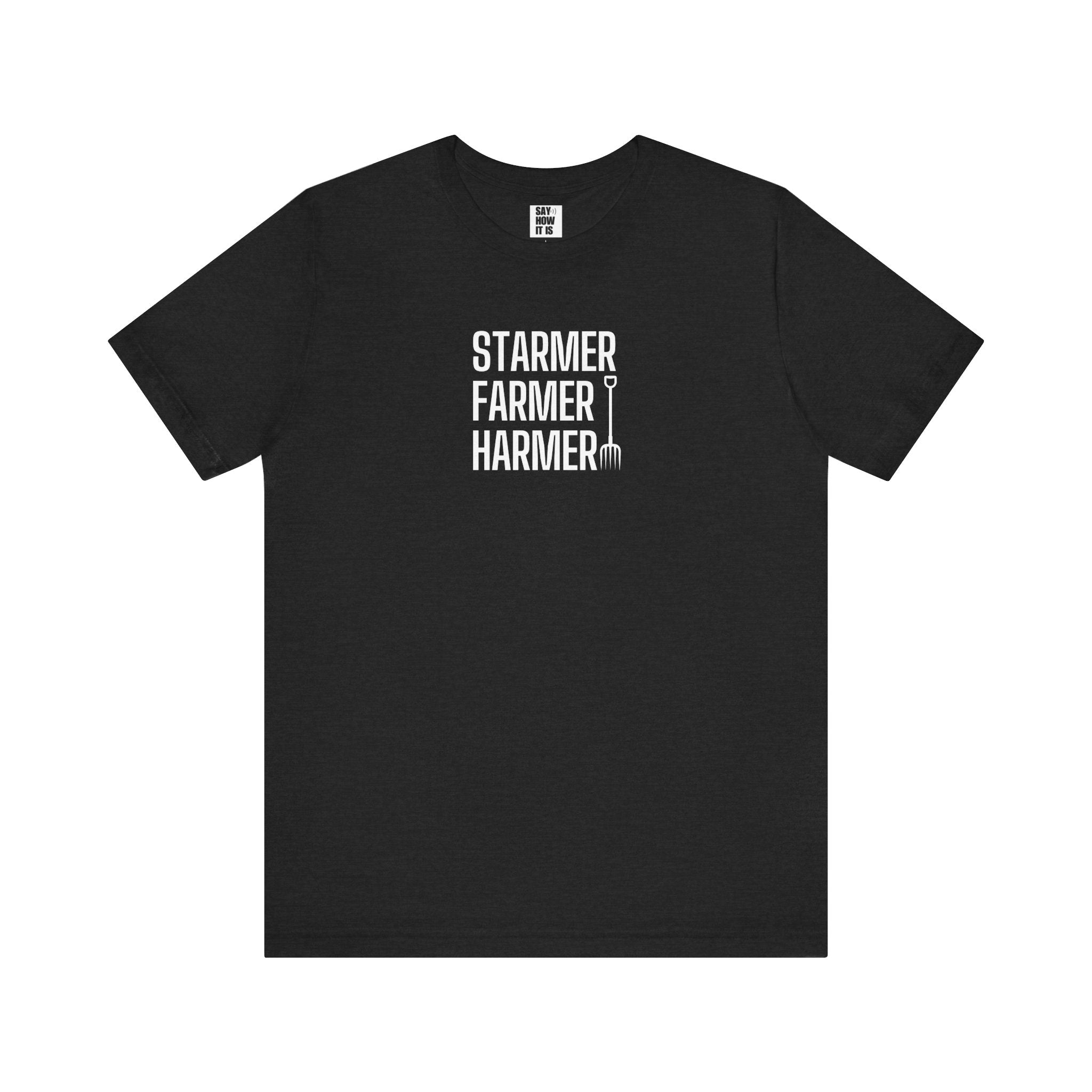 Starmer Farmer Harmer  - Unisex Tee t-shirt
