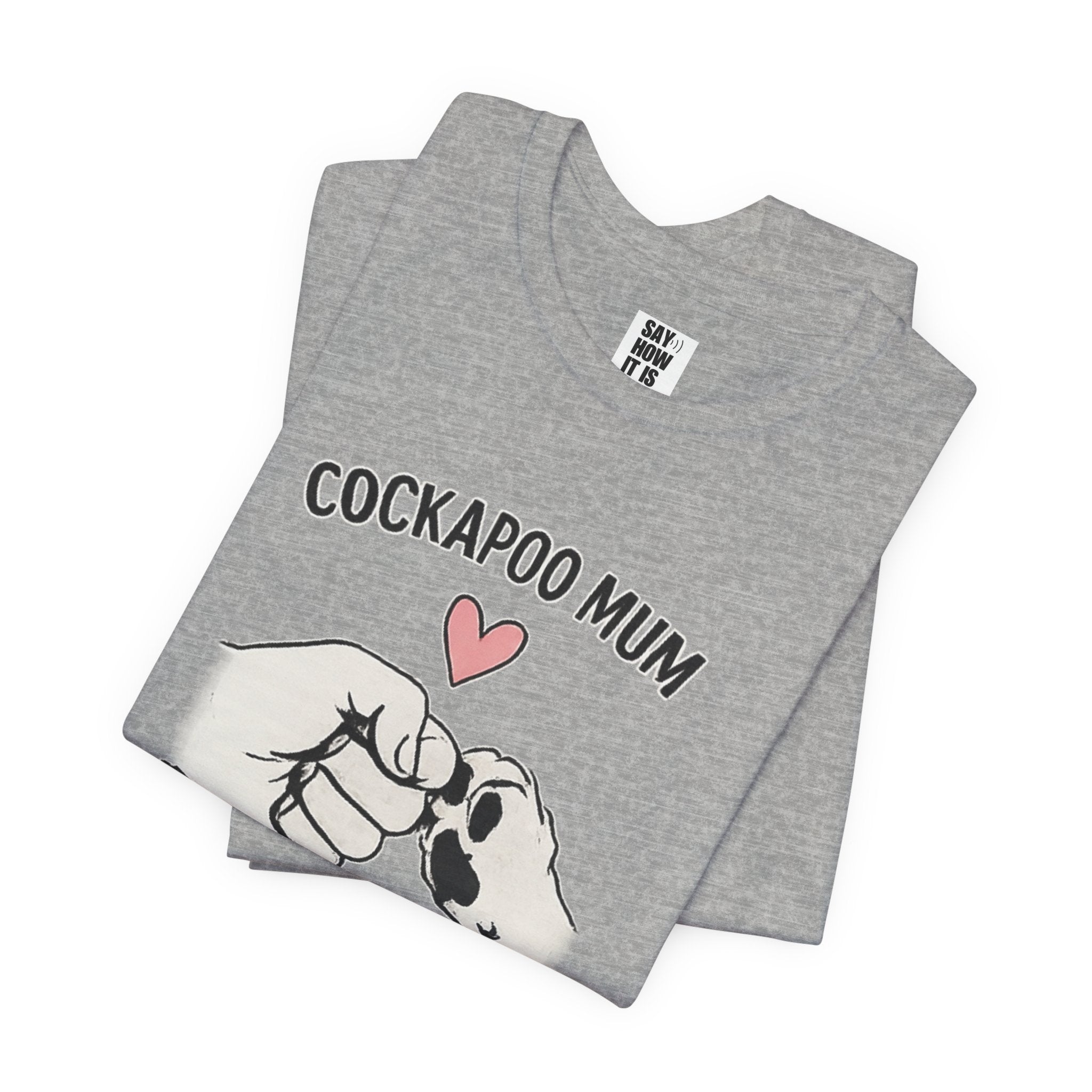 Cockapoo Mum T‑Shirt – "Partners in Crime for Life"