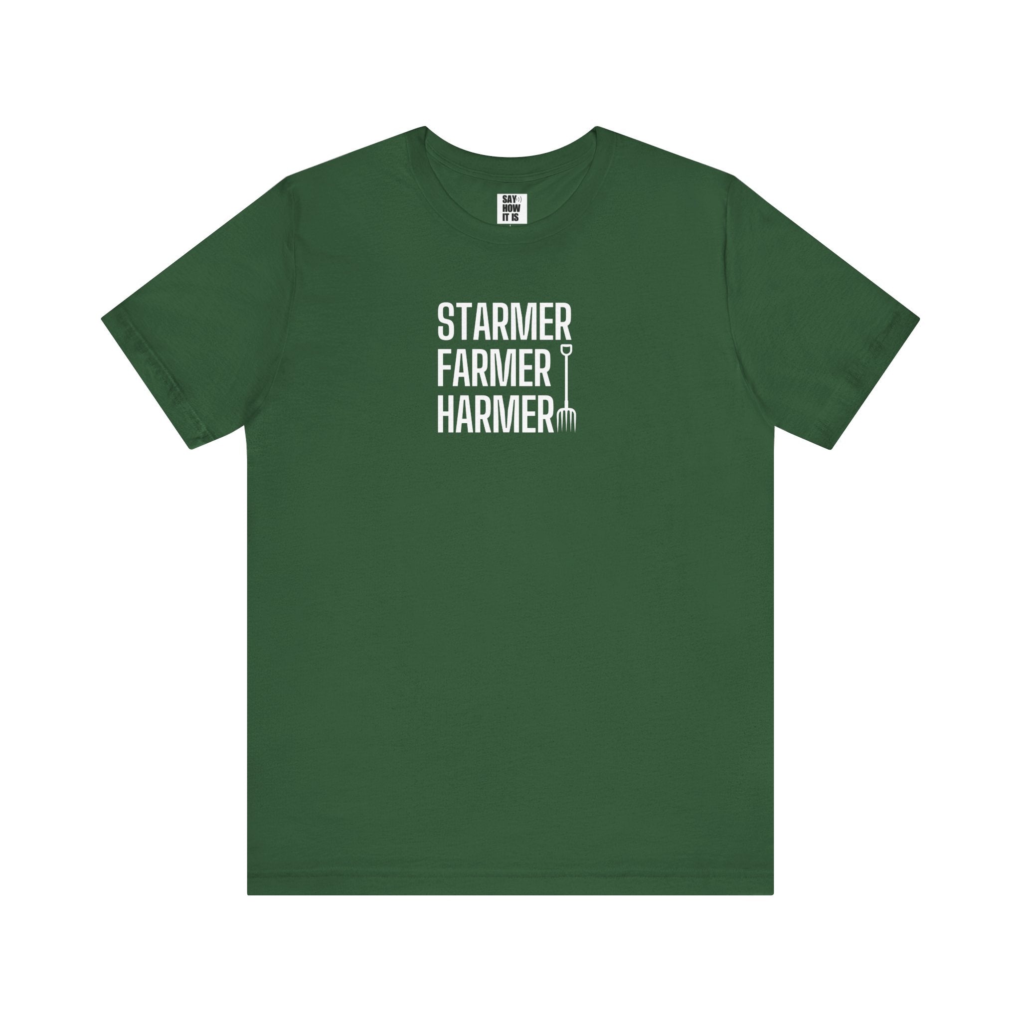 Starmer Farmer Harmer  - Unisex Tee t-shirt