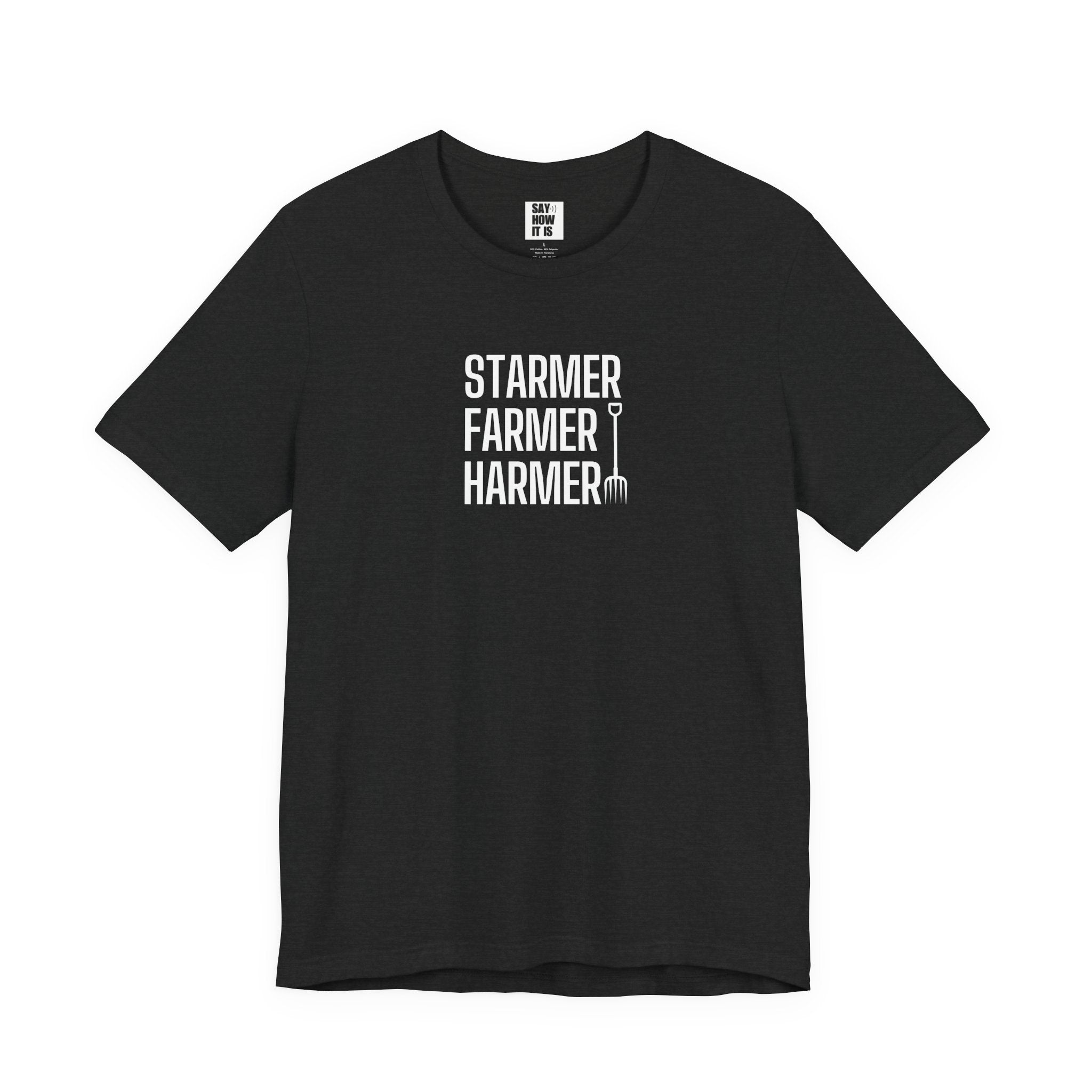 Starmer Farmer Harmer  - Unisex Tee t-shirt