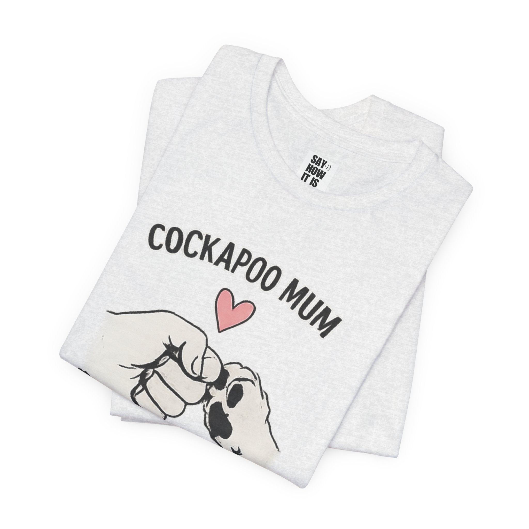 Cockapoo Mum T‑Shirt – "Partners in Crime for Life"